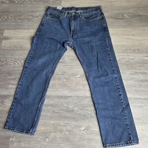 Men's Levis 505 - Jeans 36x32 - Regular Fit - Blue Jeans